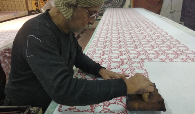 Hand Block Print in Jaipur, Rajasthan